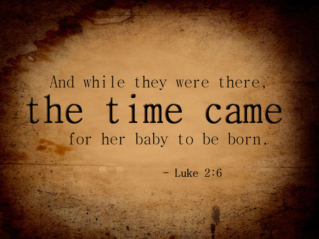 Luke 2:6